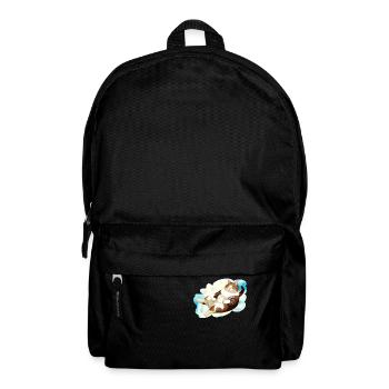 CAT FAT LYING CLOUD - Backpack - black - Front