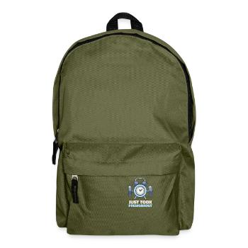 Pre Workout Just Took Preworkout - Backpack - olive green - Front