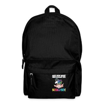 Écolier 2024 entrant à l'école - Sac à dos - noir - Devant