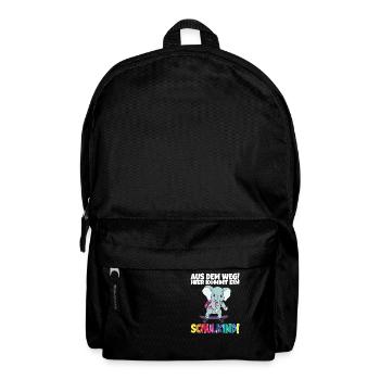 Écolier 2024 entrant à l'école - Sac à dos - noir - Devant