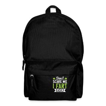 fart farting farting farting - Backpack - black - Front