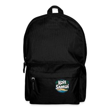 Koh Samui souvenir beach paradise - Backpack - black - Front
