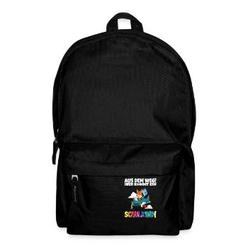 Écolier 2024 entrant à l'école - Sac à dos - noir - Devant