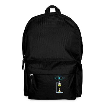 Physik Laboratorium Lehrer für Naturwissenschaften Physiker Nerd - Rucksack - Schwarz - Vorne
