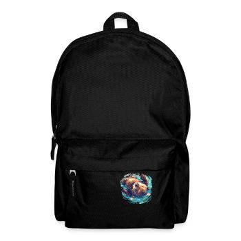 Beaver Biber - Rucksack - Schwarz - Vorne
