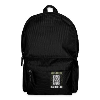 Veranstaltungstechniker Lichttechniker Tontechnik - Rucksack - Schwarz - Vorne