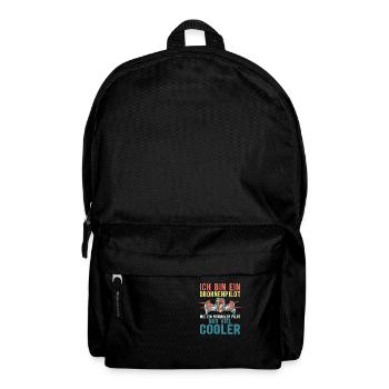 Ich bin ein Drohnenpilot RC Drohne Quadrocopter - Rucksack - Schwarz - Vorne
