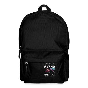 Es ist okay, wenn Sie nicht Fliegenbinden können - Rucksack - Schwarz - Vorne