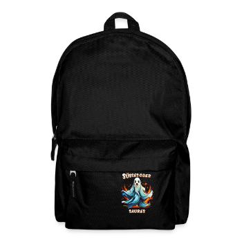 GEIST HALLOWEEN SÜSSES ODER SAURES - Rucksack - Schwarz - Vorne