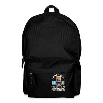 L’histoire dans mon album : L’histoire du philatélique - Sac à dos - noir - Devant