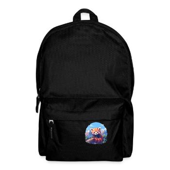 Red Panda Little Pandas Little Red Panda - Backpack - black - Front