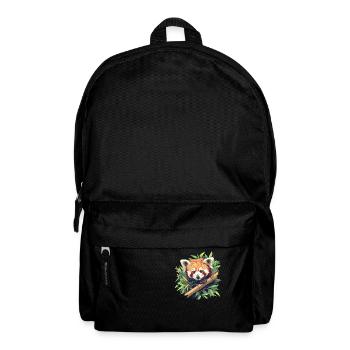 Red Panda Little Pandas Little Red Panda - Backpack - black - Front