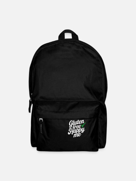 Glutenfrei Glücklich Ich - Rucksack - Schwarz
