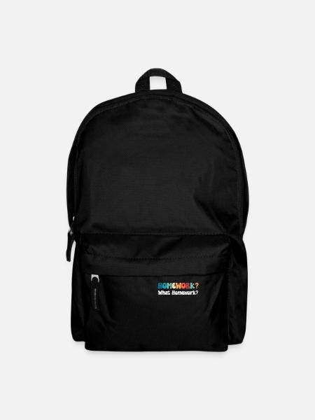 Hausaufgabe? Welche Hausaufgaben? Abschluss - Rucksack - Schwarz