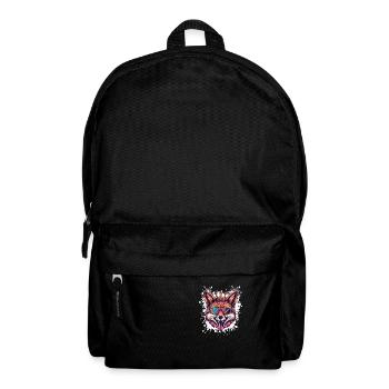 Fuchs Comic Lustig Party - Rucksack - Schwarz - Vorne