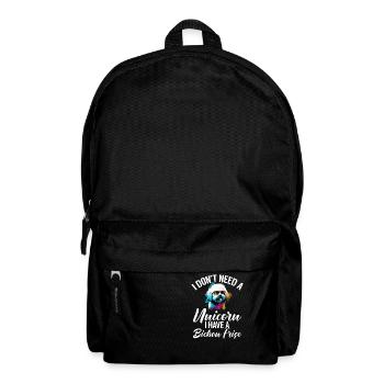 Cadeaux Bichon Frisé - Sac à dos - noir - Devant