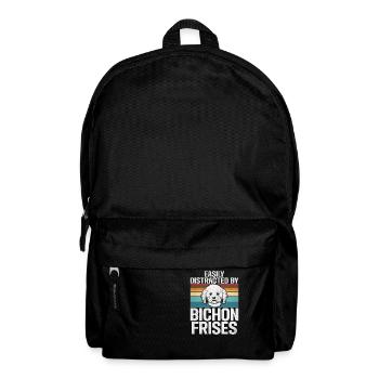 Bichon Frise Gifts - Backpack - black - Front