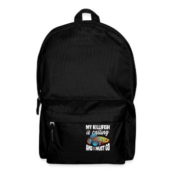 mon killifish m’appelle et je dois aller Design - Sac à dos - noir - Devant