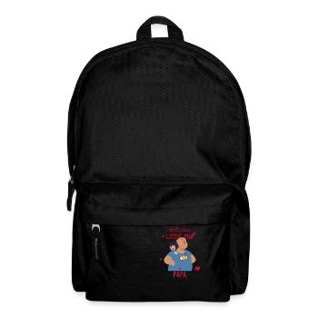 Tout mon amour pour papa - Sac à dos - noir - Devant