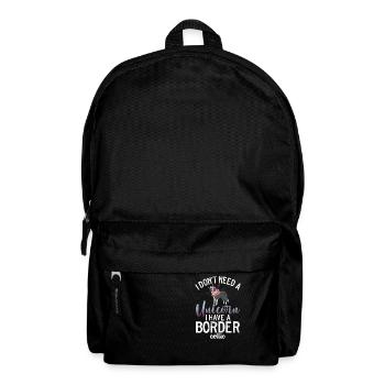 Cadeaux Border Collie - Sac à dos - noir - Devant