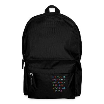Science Alphabet STEM Special Education Instructor - Backpack - black - Front