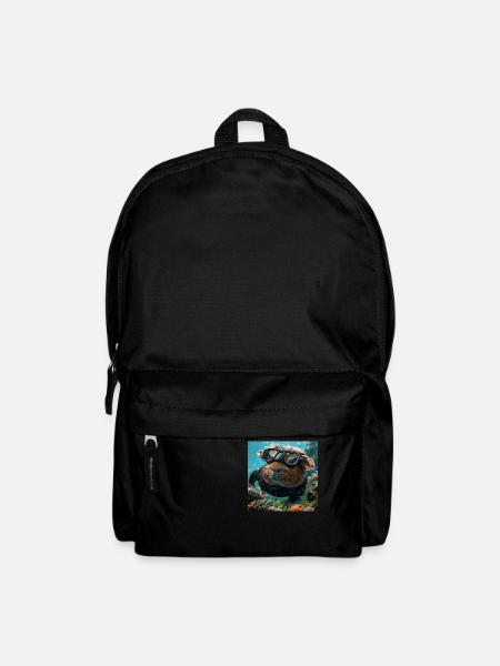 Meerschweinchen - Rucksack - Schwarz