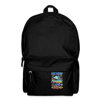 Birthday Cruise Squad 2024 - Backpack - black - Front