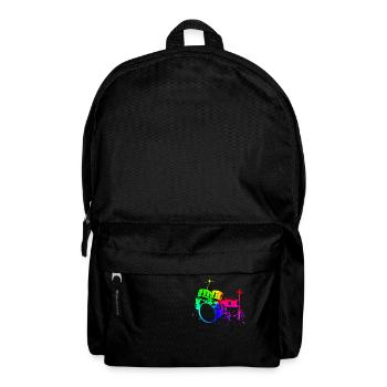 Drums Drums Drumstick Drummer Music Band Rock - Backpack - black - Front
