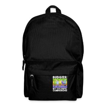 Budgie Gift - Backpack - black - Front