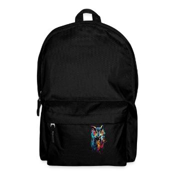 Eule - Rucksack - Schwarz - Vorne