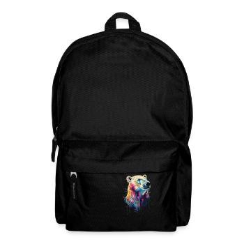 Polar bear - Backpack - black - Front
