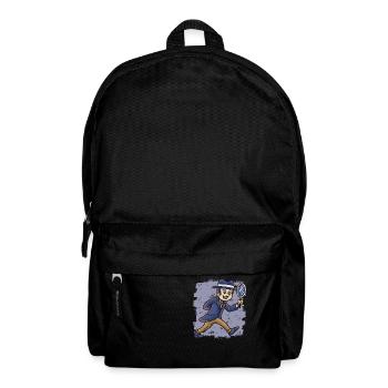 Service-Agent Offizier Detektiv - Rucksack - Schwarz - Vorne