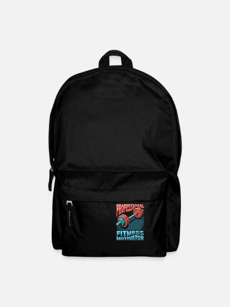Fitnesstrainer Personal Trainer - Rucksack - Schwarz