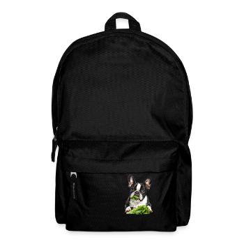 Hund - Rucksack - Schwarz - Vorne