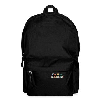 Book Books Library Reading Literature Read Books - Backpack - black - Front