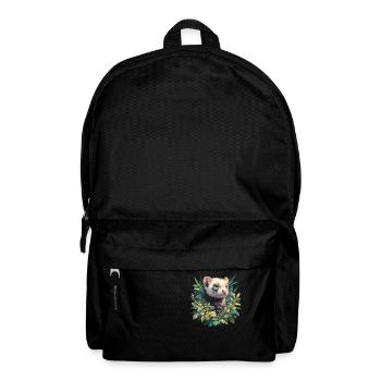 Ferret Frettchen - Backpack - black - Front