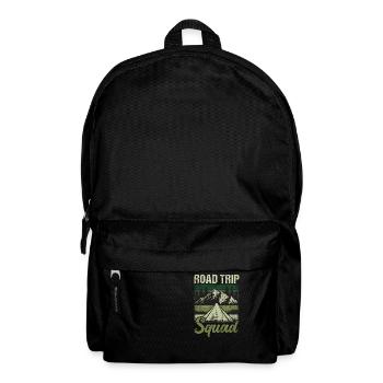 Road Trip Squad - Rucksack - Schwarz - Vorne