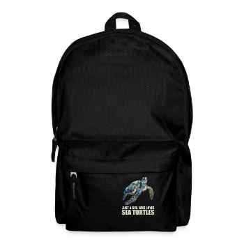 Sea Turtle Meeresschildkröten Meeresschildkröte - Rucksack - Schwarz - Vorne