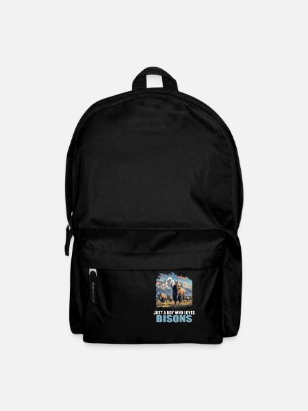 Bisons Bison - Rucksack - Schwarz