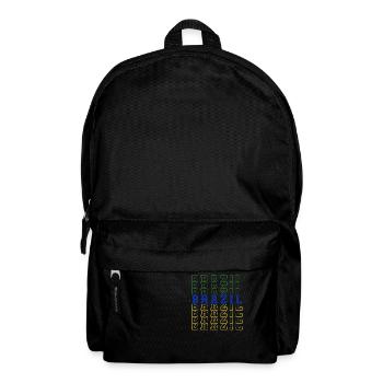 Brazil Brazil shirt Brazilian Rio de Janeirao - Backpack - black - Front