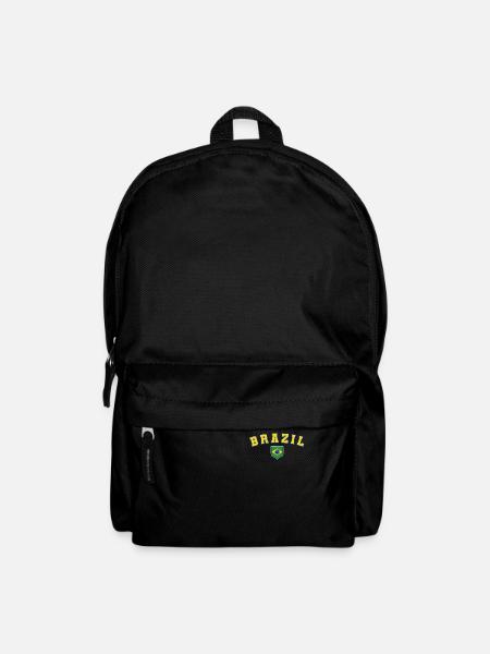 Brasilien Brazil shirt Brasilianer Rio de Janeirao - Rucksack - Schwarz