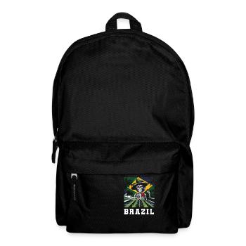 Brasilien Brazil shirt Brasilianer Rio de Janeirao - Rucksack - Schwarz - Vorne