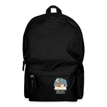 Offizielles Schlafshirt Meerschweinchen - Rucksack - Schwarz - Vorne