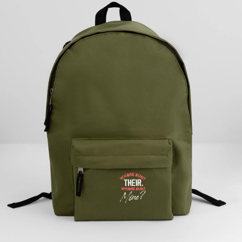 whose bun their whose bun mine Design Rucksack