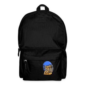 Sport Rugby Footballer Dog Football - Backpack - black - Front