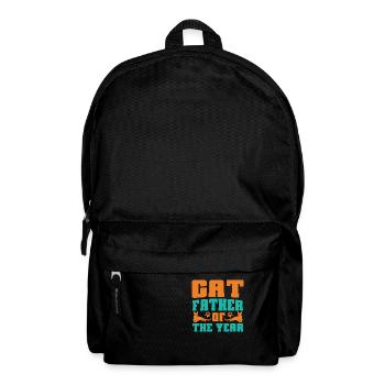 Cat Dad Gifts - Rucksack - Schwarz - Vorne