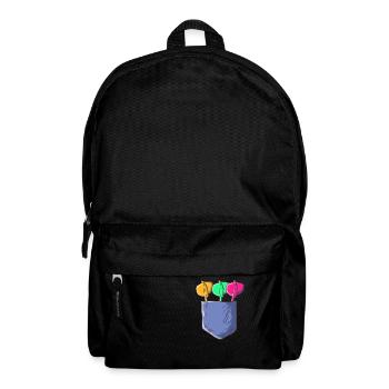 Darting Arrow Dartist Darted Pocket Dart - Backpack - black - Front