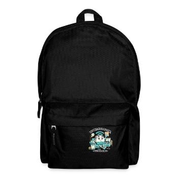 Mein Wi-Fi ist langsam, aber ich bin es auch - Rucksack - Schwarz - Vorne