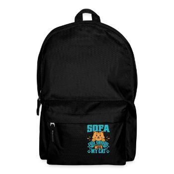 Cat Dad Gifts - Rucksack - Schwarz - Vorne