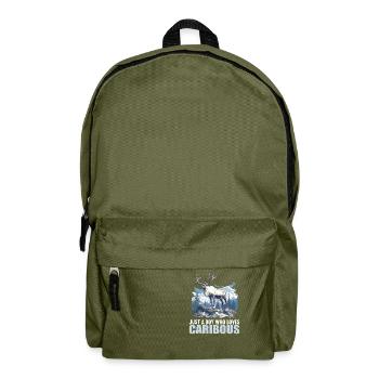 Caribou Karibus Karibu - Rucksack - Olivgrün - Vorne